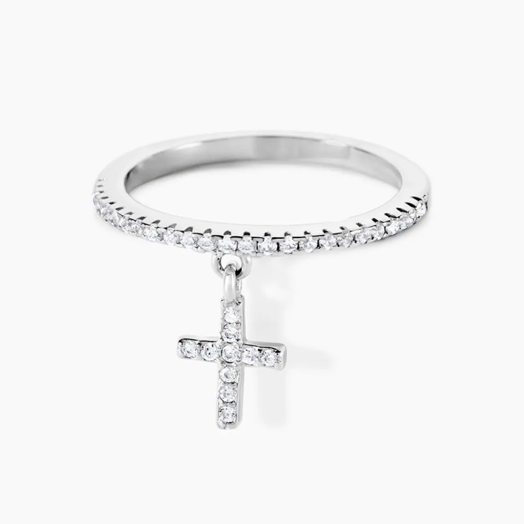 Histoire d'Or Bague Gorane Argent Blanc Oxyde De Zirconium Online