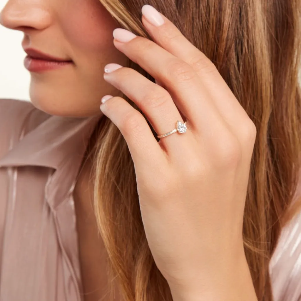 Histoire d'Or Bague Gotam Or Jaune Oxyde De Zirconium Clearance