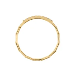 Histoire d'Or Bague Grady Plaqué Or Jaune Oxyde De Zirconium Clearance