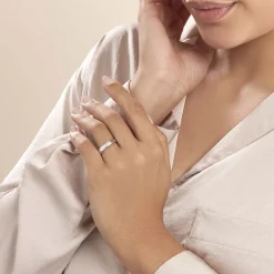 Histoire d'Or Bague Hajila Or Blanc Diamant Clearance