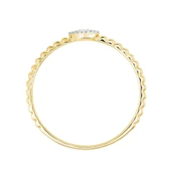 Histoire d'Or Bague Hanadi Or Jaune Diamant Hot