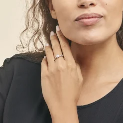 Histoire d'Or Bague Hebe Or Blanc Diamant Clearance