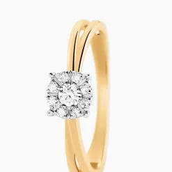 Histoire d'Or Bague Heiner Or Jaune Diamant Sale