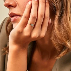 Histoire d'Or Bague Heiner Or Jaune Diamant Sale