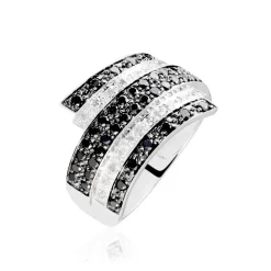 Histoire d'Or Bague Heldea Or Blanc Diamant Best
