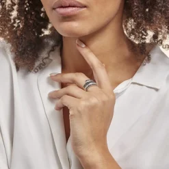 Histoire d'Or Bague Heldea Or Blanc Diamant Best