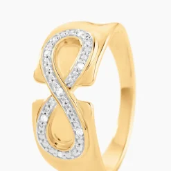 Histoire d'Or Bague Heracleitus Or Jaune Diamant Clearance