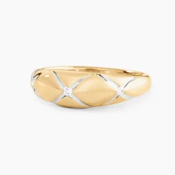 Histoire d'Or Bague Hildreth Or Jaune Diamant Clearance