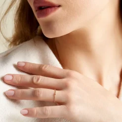 Histoire d'Or Bague Huline Plaqué Or Jaune New