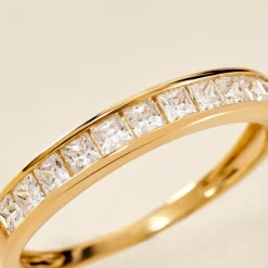 Histoire d'Or Bague Hyacintha Or Jaune Oxyde De Zirconium