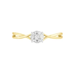 Histoire d'Or Bague Imelie Or Jaune Diamant Outlet