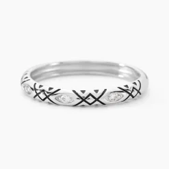 Histoire d'Or Bague Imogen Argent Blanc Oxyde De Zirconium Best