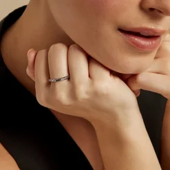 Histoire d'Or Bague Imogen Argent Blanc Oxyde De Zirconium Best