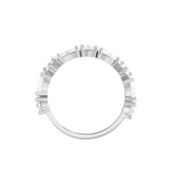 Histoire d'Or Bague Indira Argent Blanc Oxyde De Zirconium