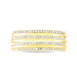 Histoire d'Or Bague Ines Or Jaune Diamant Outlet