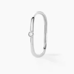 Histoire d'Or Bague Infini Pop De Zirconium argent blanc oxyde Outlet