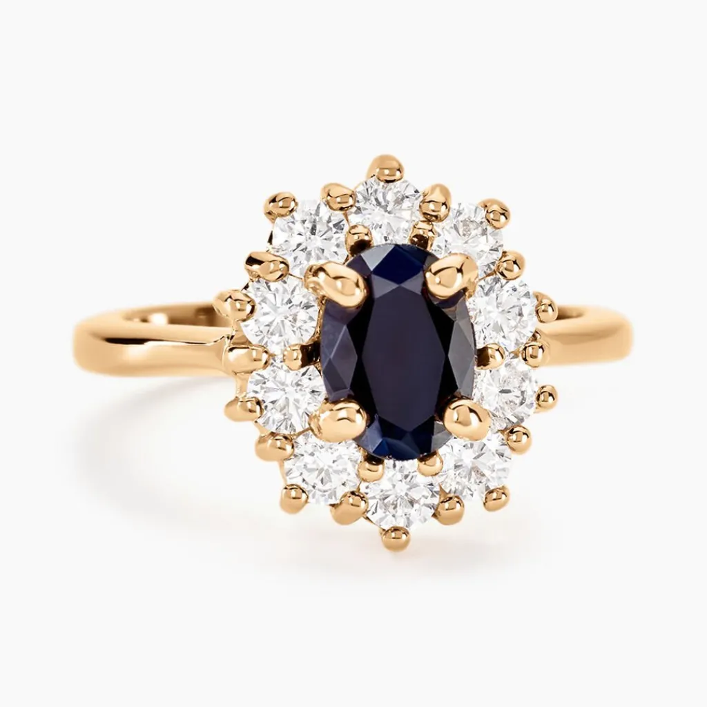 Histoire d'Or Bague Insaf Plaqué Or Jaune Oxyde De Zirconium Best