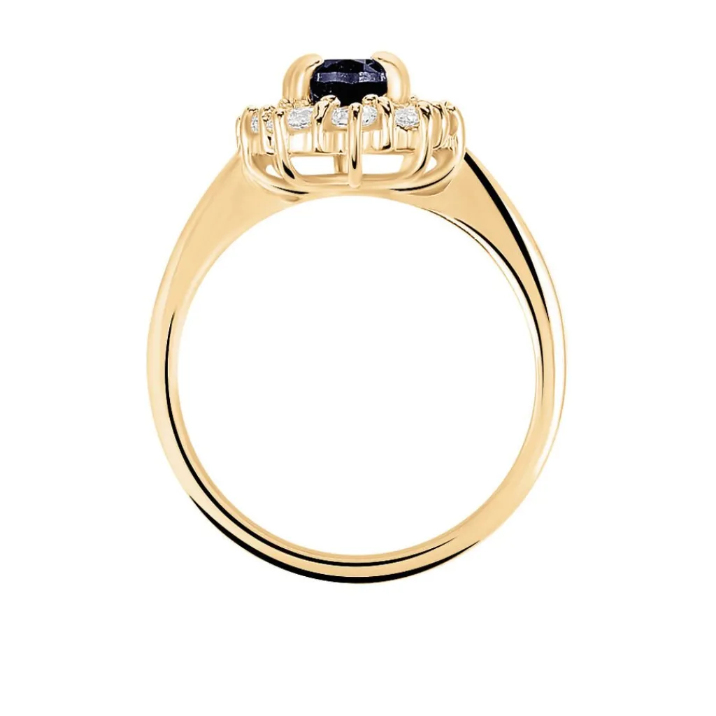 Histoire d'Or Bague Insaf Plaqué Or Jaune Oxyde De Zirconium Best