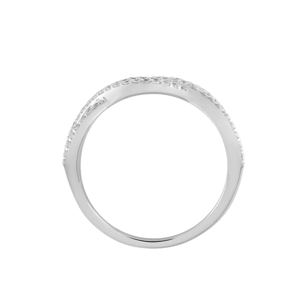 Histoire d'Or Bague Ireneo Argent Blanc Oxyde De Zirconium Clearance
