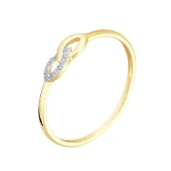 Histoire d'Or Bague Irla Or Jaune Diamant