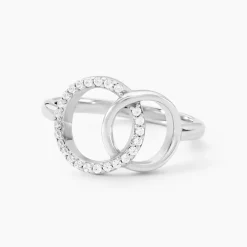 Histoire d'Or Bague Isabel Argent Blanc Oxyde De Zirconium Sale