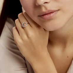 Histoire d'Or Bague Isabel Argent Blanc Oxyde De Zirconium Sale