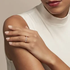 Histoire d'Or Bague Isee Plaqué Or Jaune Oxyde De Zirconium Online