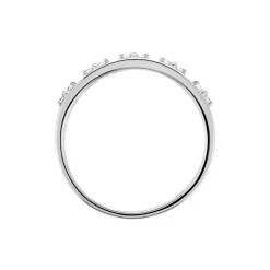 Histoire d'Or Bague Isia Argent Blanc Oxyde De Zirconium Outlet