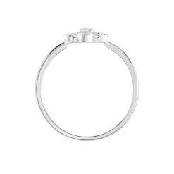 Histoire d'Or Bague Isia Argent Blanc Oxyde De Zirconium Best