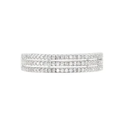 Histoire d'Or Bague Isora Argent Blanc Oxyde De Zirconium Best