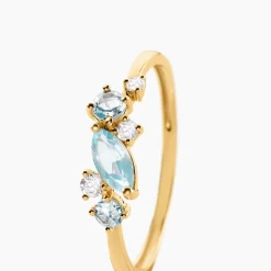 Histoire d'Or Bague Jardin Secret Or Jaune Topaze Clearance