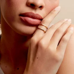 Histoire d'Or Bague Jennyfera Plaqué Or Jaune Hot