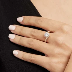 Histoire d'Or Bague Joisse Plaqué Or Oxyde De Zirconium Hot