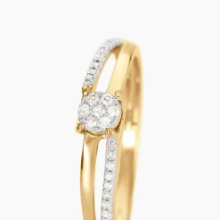 Histoire d'Or Bague Josane Or Jaune Diamant Hot