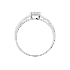 Histoire d'Or Bague Julia or blanc diamant Discount
