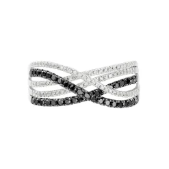 Histoire d'Or Bague Julianne Or Blanc Diamant Clearance