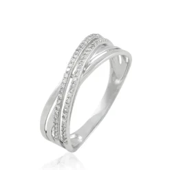 Histoire d'Or Bague Julianne Or Blanc Diamant Divers Discount