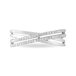 Histoire d'Or Bague Julianne Or Blanc Diamant Divers Discount
