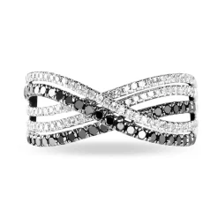 Histoire d'Or Bague Julianne Or Blanc Diamant Best