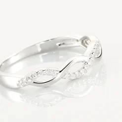 Histoire d'Or Bague Kassandra Argent Blanc Oxyde De Zirconium