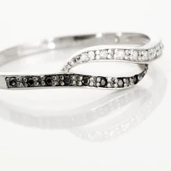 Histoire d'Or Bague Kateryn Argent Blanc Oxyde De Zirconium New