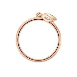 Histoire d'Or Bague Kenta Argent Rose Oxyde De Zirconium Outlet