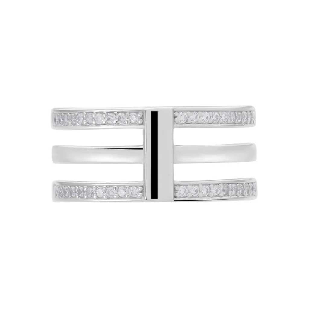 Histoire d'Or Bague Kirsten Argent Blanc Oxyde De Zirconium Sale