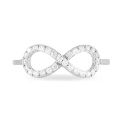 Histoire d'Or Bague Klothilda Or Blanc Oxyde De Zirconium Clearance