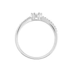 Histoire d'Or Bague Kuta Or Blanc Diamant Clearance