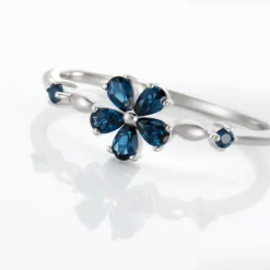 Histoire d'Or Bague Laldilon Argent Blanc Oxyde De Zirconium Hot