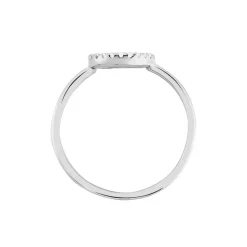 Histoire d'Or Bague Laureen Argent Blanc Oxyde De Zirconium New