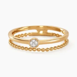 Histoire d'Or Bague Lazzaro Or Jaune Diamant Clearance