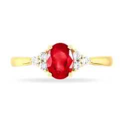 Histoire d'Or Bague Lea Or Jaune Rubis Et Diamant Clearance
