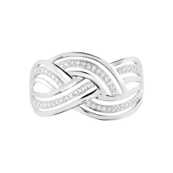 Histoire d'Or Bague Leopoldine or blanc diamant